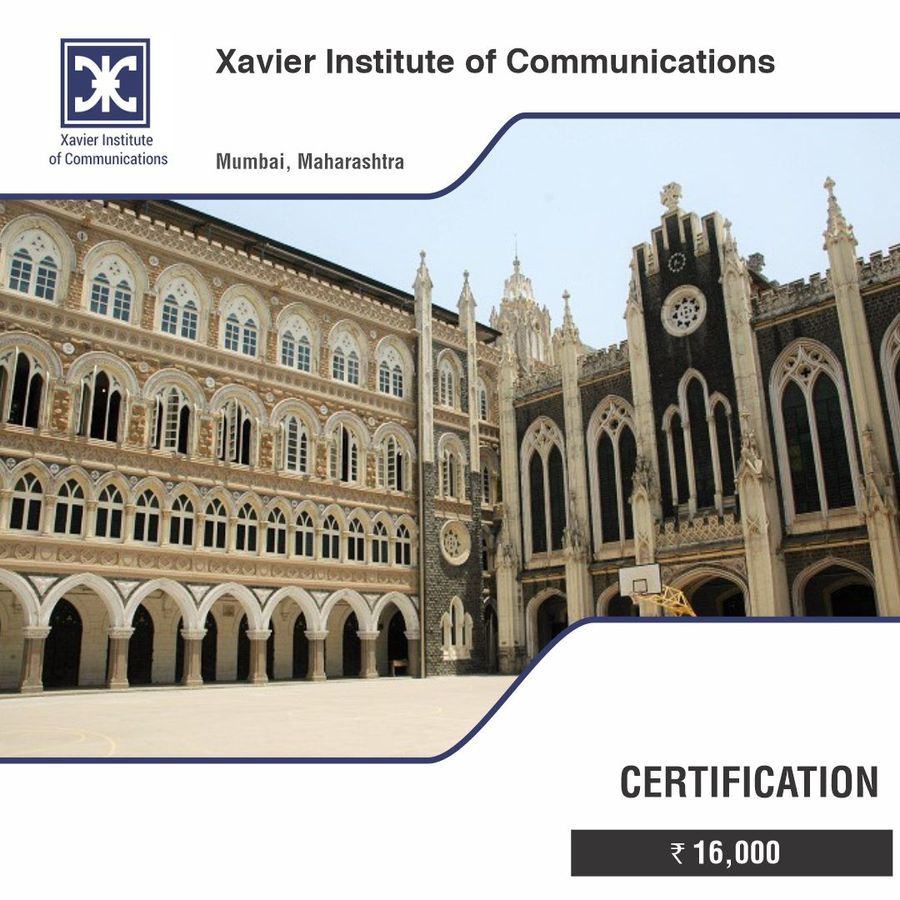 Certification in Forensic Science at Xavier Institute of Communications, Mumbai